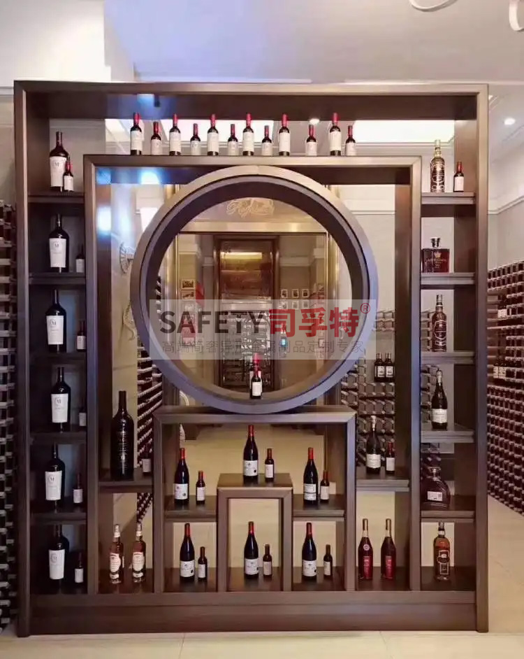 酒柜放到哪里合適？什么酒柜顯得高檔？【不銹鋼酒柜(圖2)